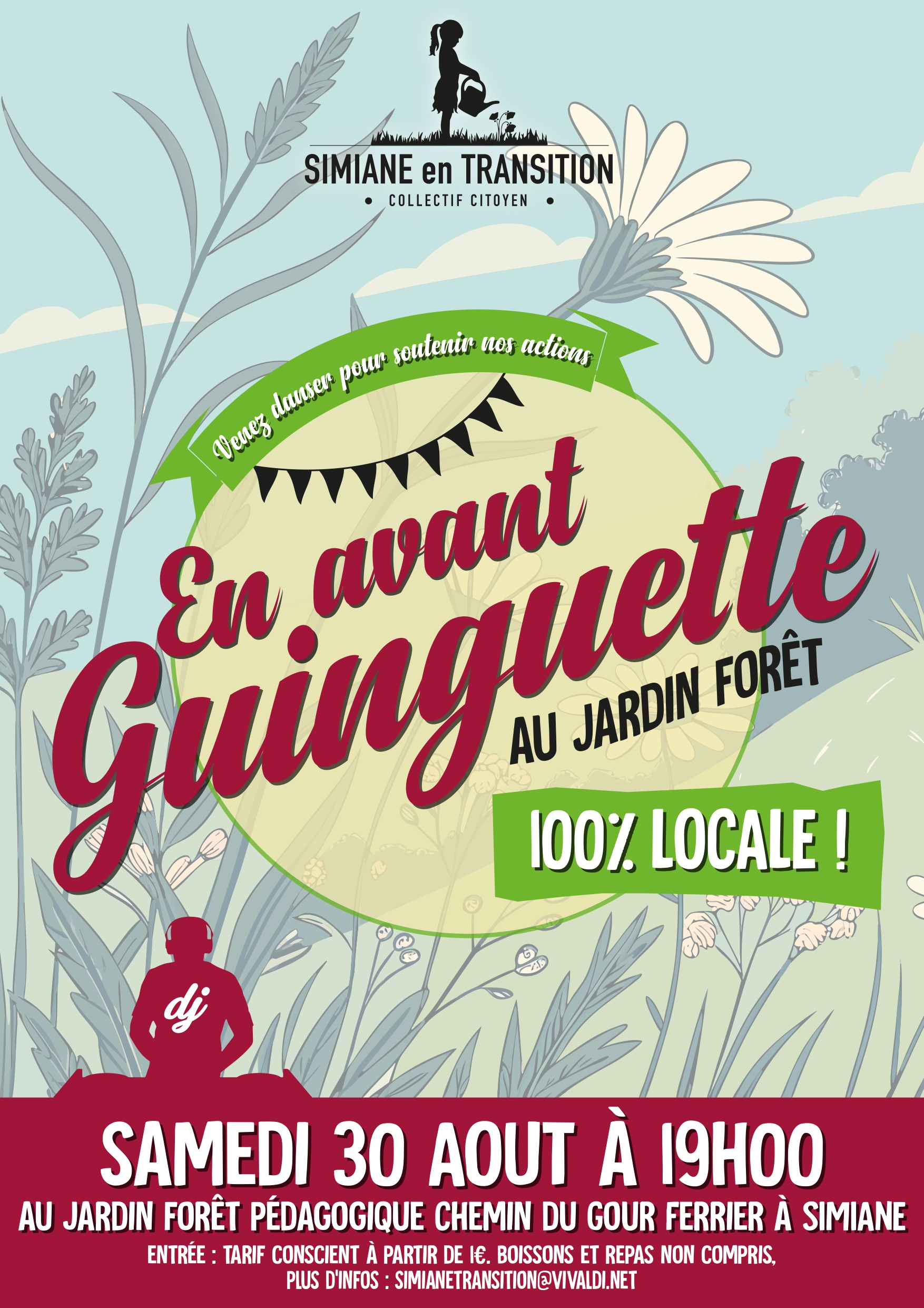 Guinguette au Jardin-Forêt