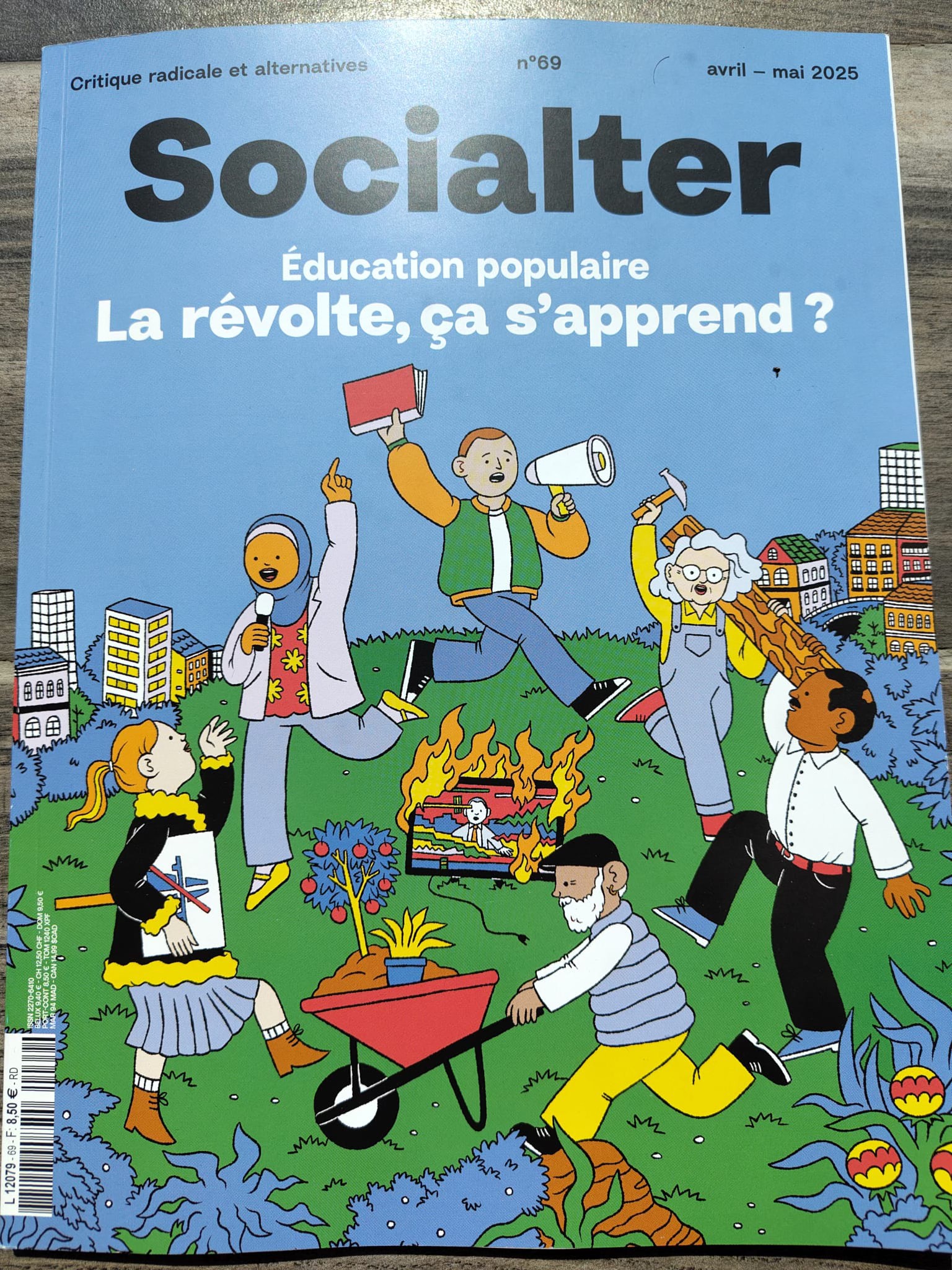 3 pages sur les AMEP dans le magazine Socialter
