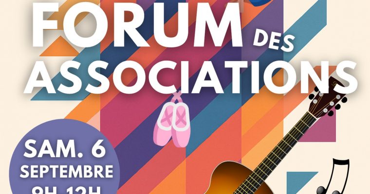 Rendez-vous au Forum des associations 2025