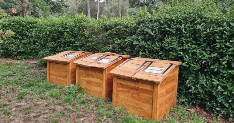 Un composteur collectif à Simiane