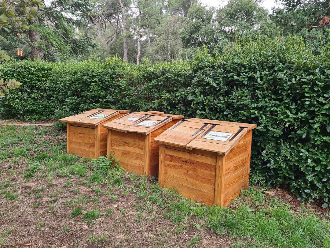 Un composteur collectif à Simiane