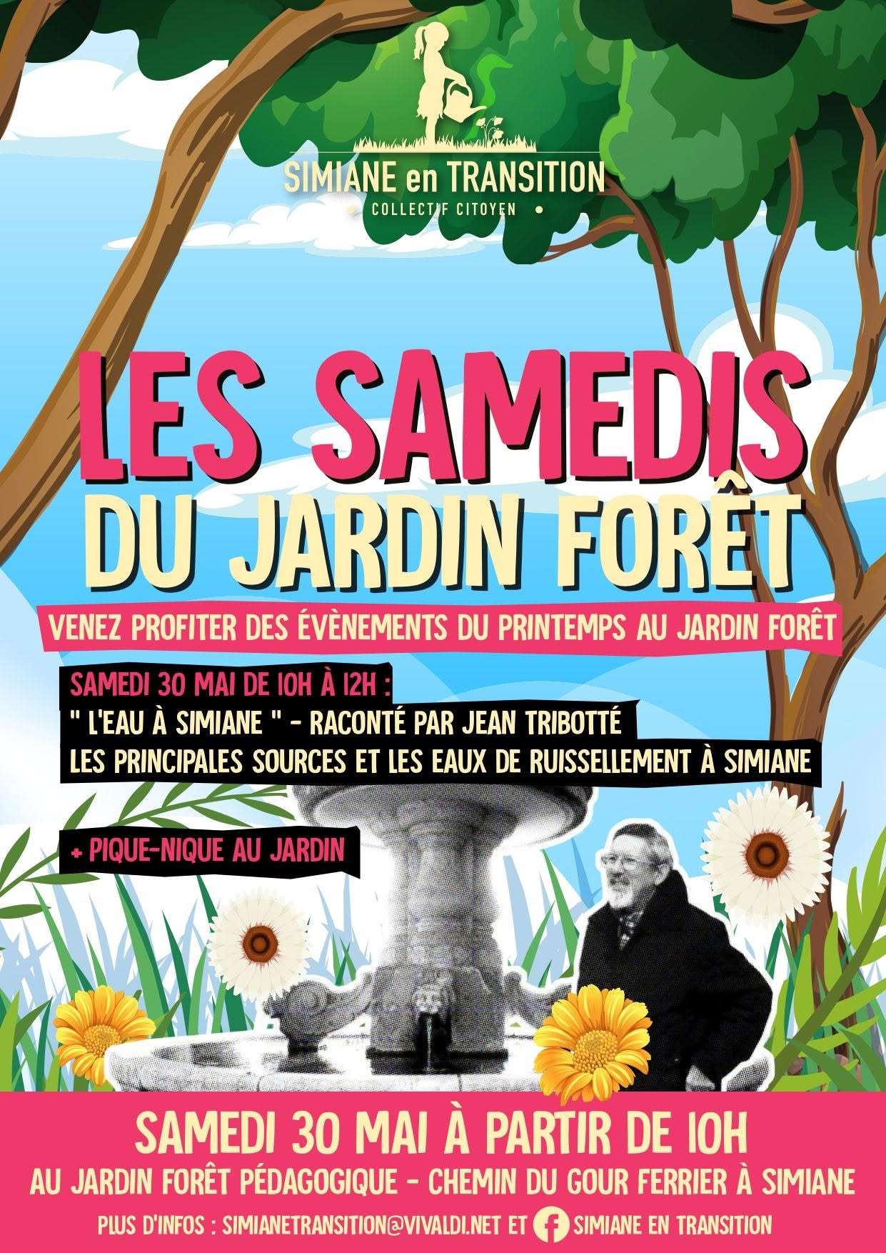 Conférence sur l’eau à Simiane le samedi 30 mai 2026